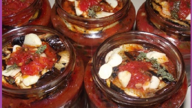 Photo of Консервированные баклажаны в томатном соусе